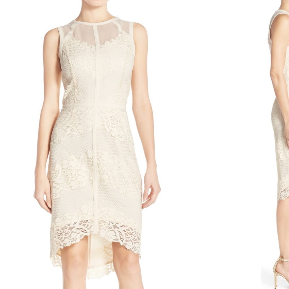 Adelyn Rae Lace High Low Dress! Beautiful fit!